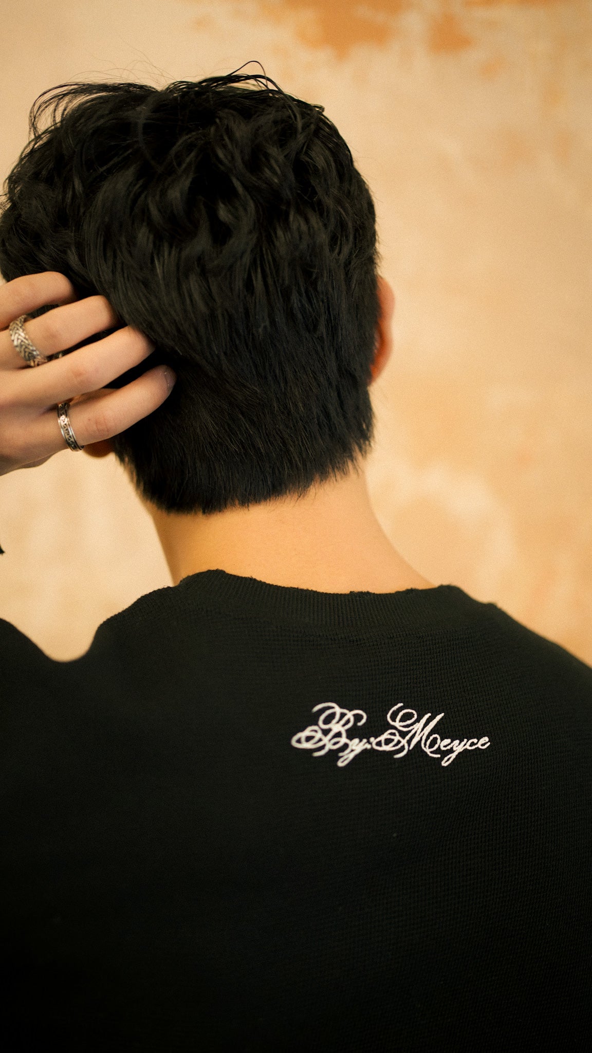 'The Motto' Waffle Knit