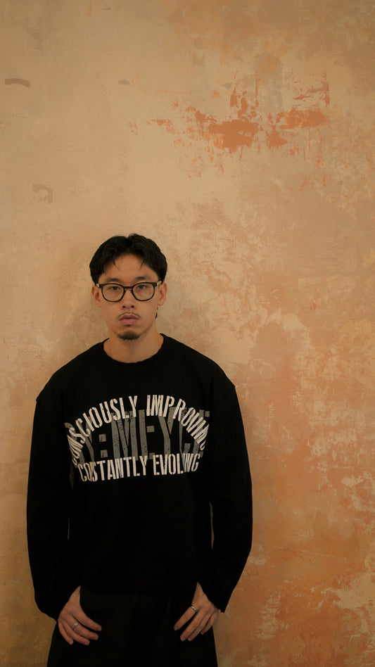 'The Motto' Waffle Knit