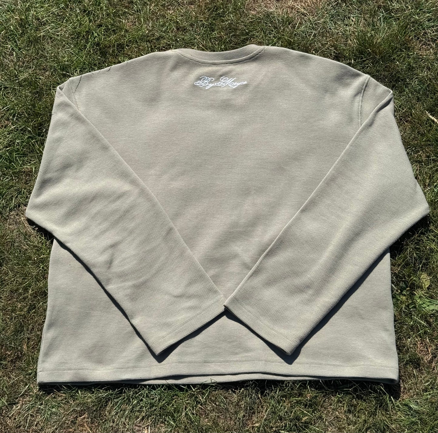 Khaki Waffle Knit Tee